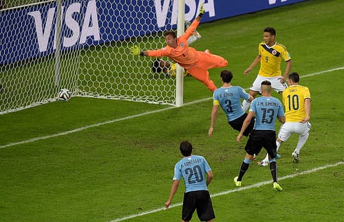 James Rodriguez vs. Uruguay